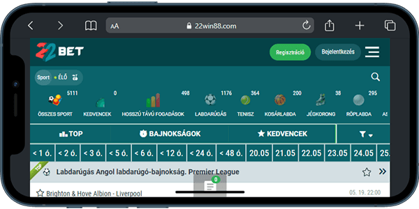22bet app