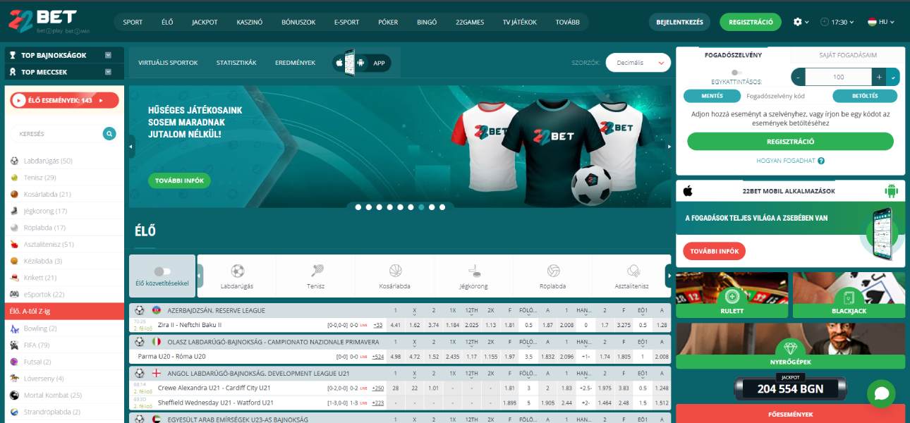 22bet magyar