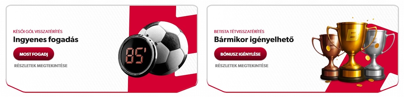 Betista sportfogadási bónuszok