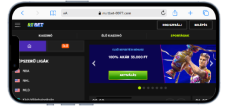 RTBet app